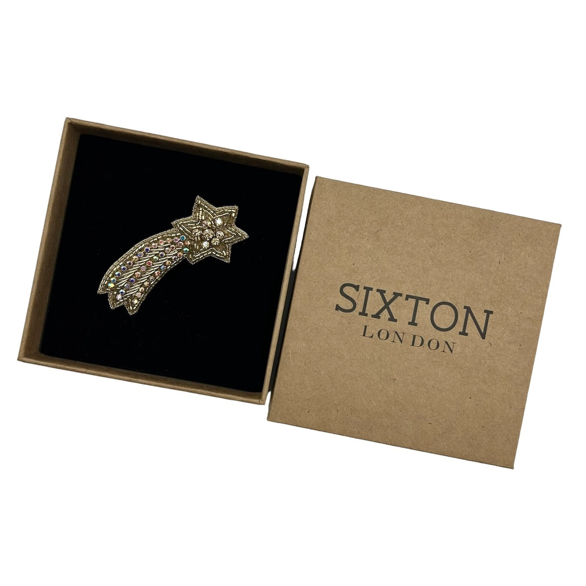 Heliotique | Sixton Shooting Star Brooch