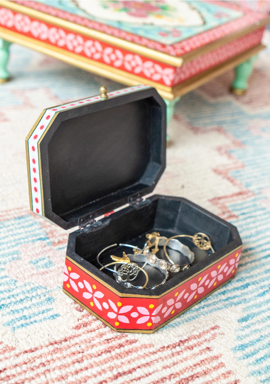 Rikisha Hand Painted Box