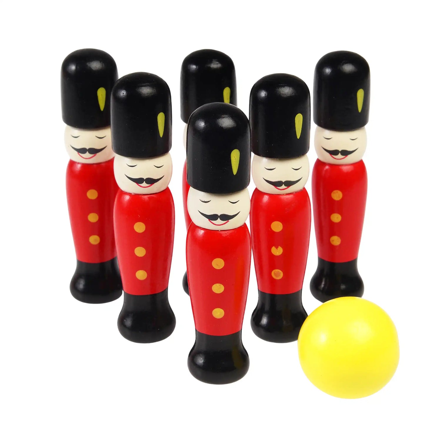 Heliotique | Rex London Soldier Skittles Wooden Toy