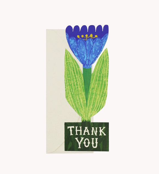 Heliotique Thank You Tulip Card