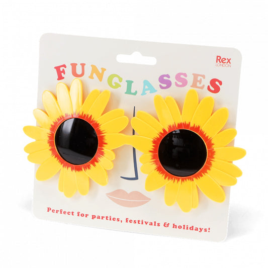 Heliotique | Rex London Funglasses - Yellow Sunflower Sunglasses