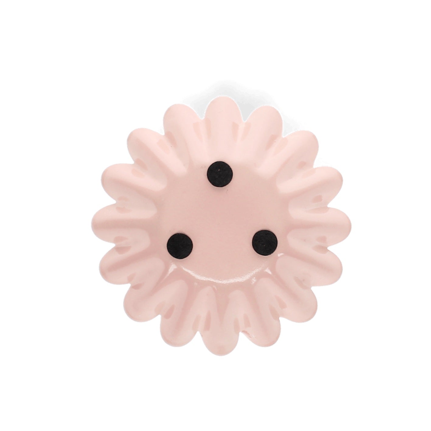 Heliotique | Rex London Enamel cupped flower candle holder - Pink