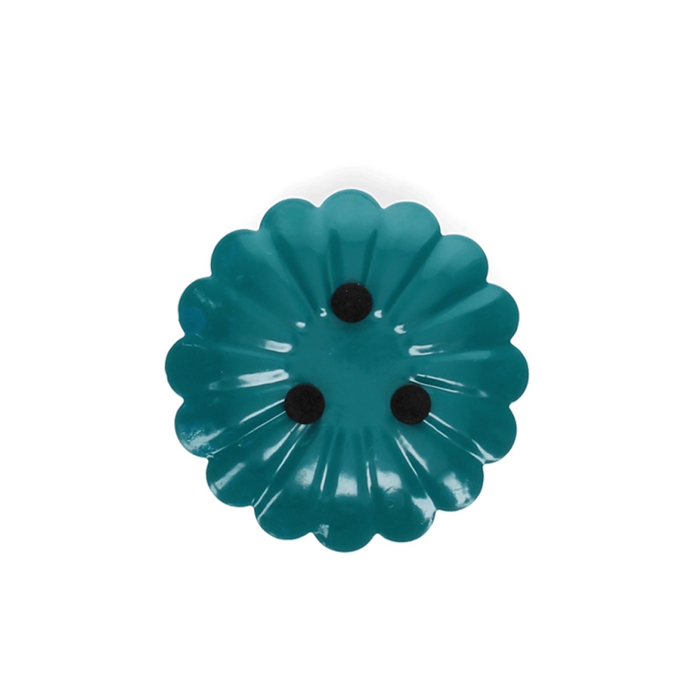 Heliotique | Rex London Enamel Flat Flower Candle Holder - Blue