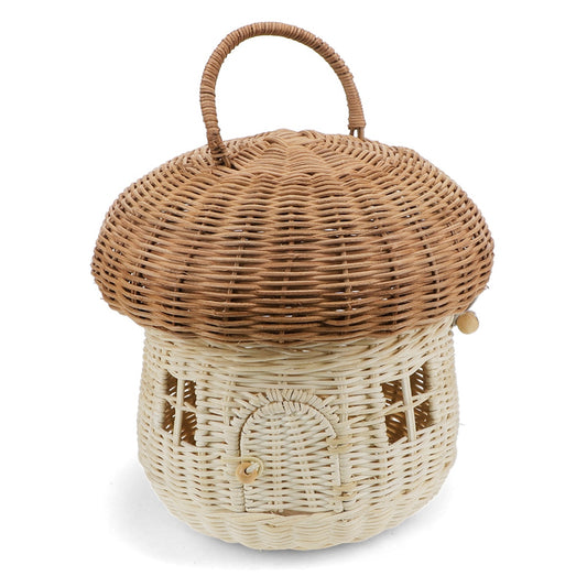 Heliotique Rattan Mushroom House