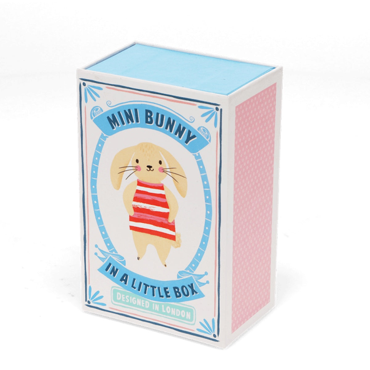 Heliotique Mini Bunny Rabbit In A Little Match Box