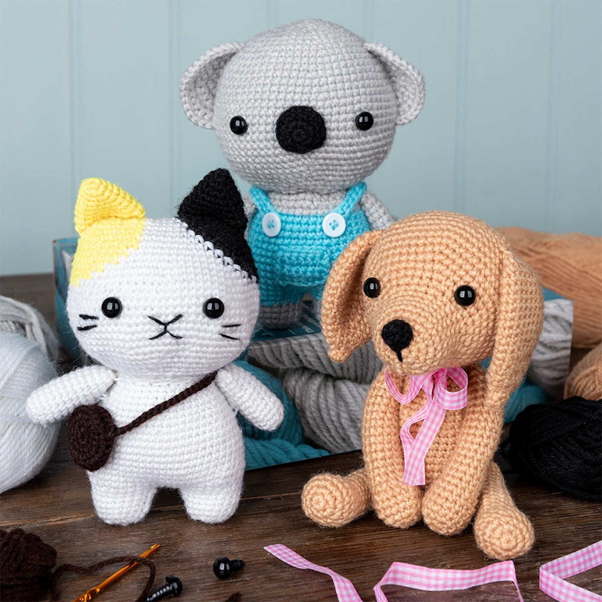 Heliotique | Rex London Make Your Own Crochet Animal Kit - Puppy