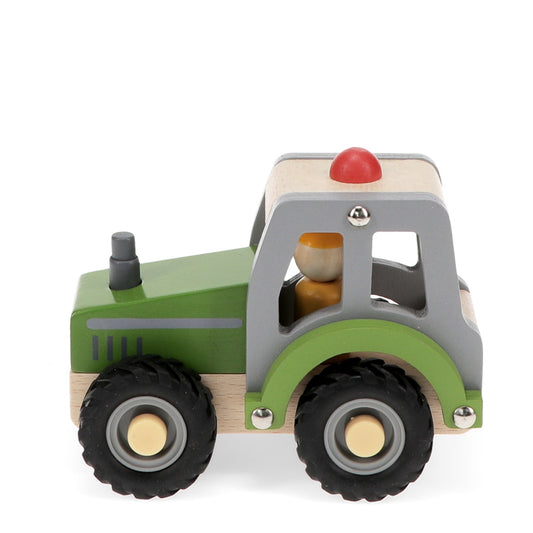 Heliotique | Rex London Wooden Push Along Vehicle Toy - Tractor