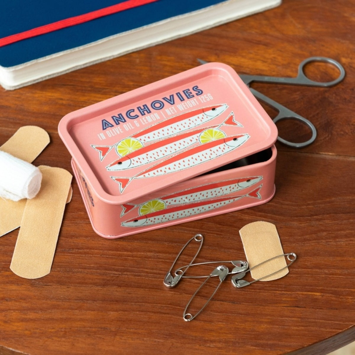 Heliotique | Rex London Mini Storage Tin - Anchovies