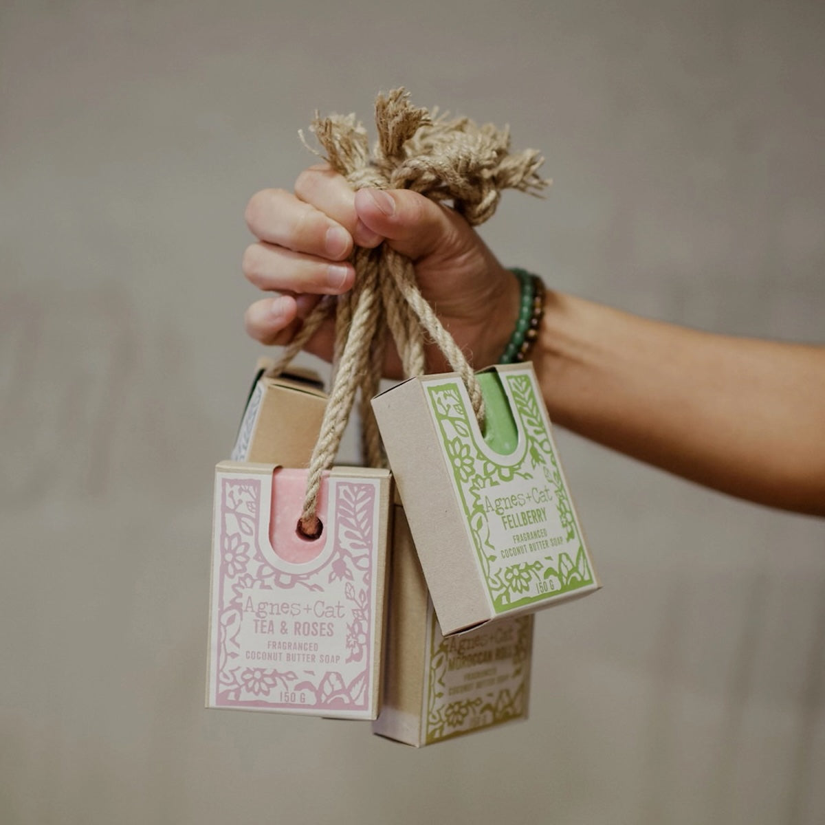 Heliotique Soap On A Rope - White Fig