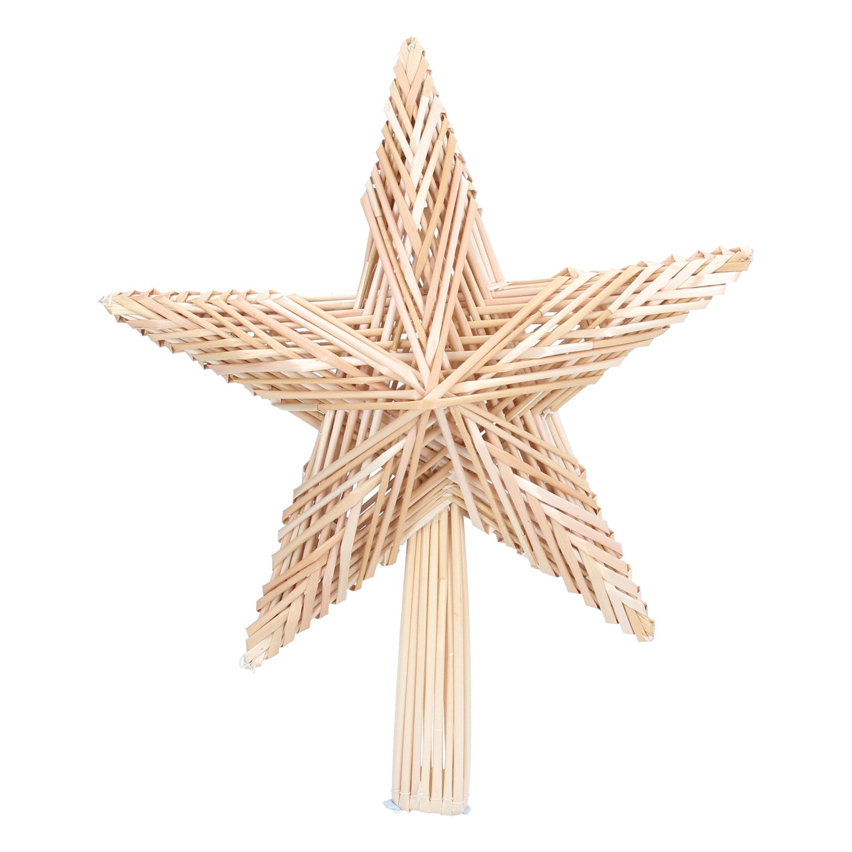 Heliotique Natural Star Tree Topper