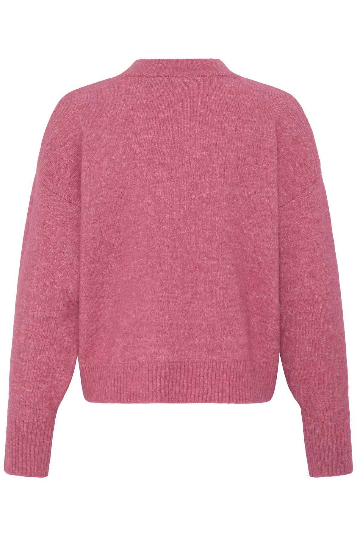 Sage Crew Neck Jumper - Fruit Dove Pink