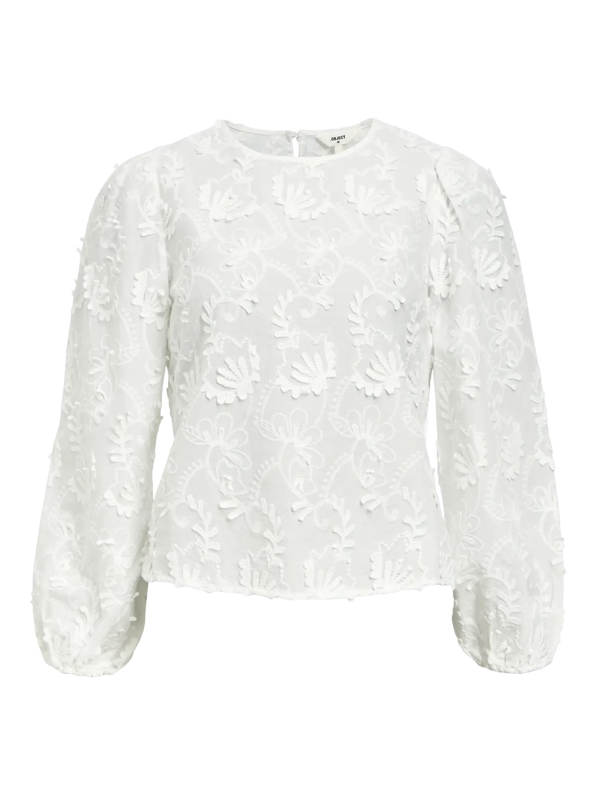 Heliotique Broderie Anglaise Blouse - White