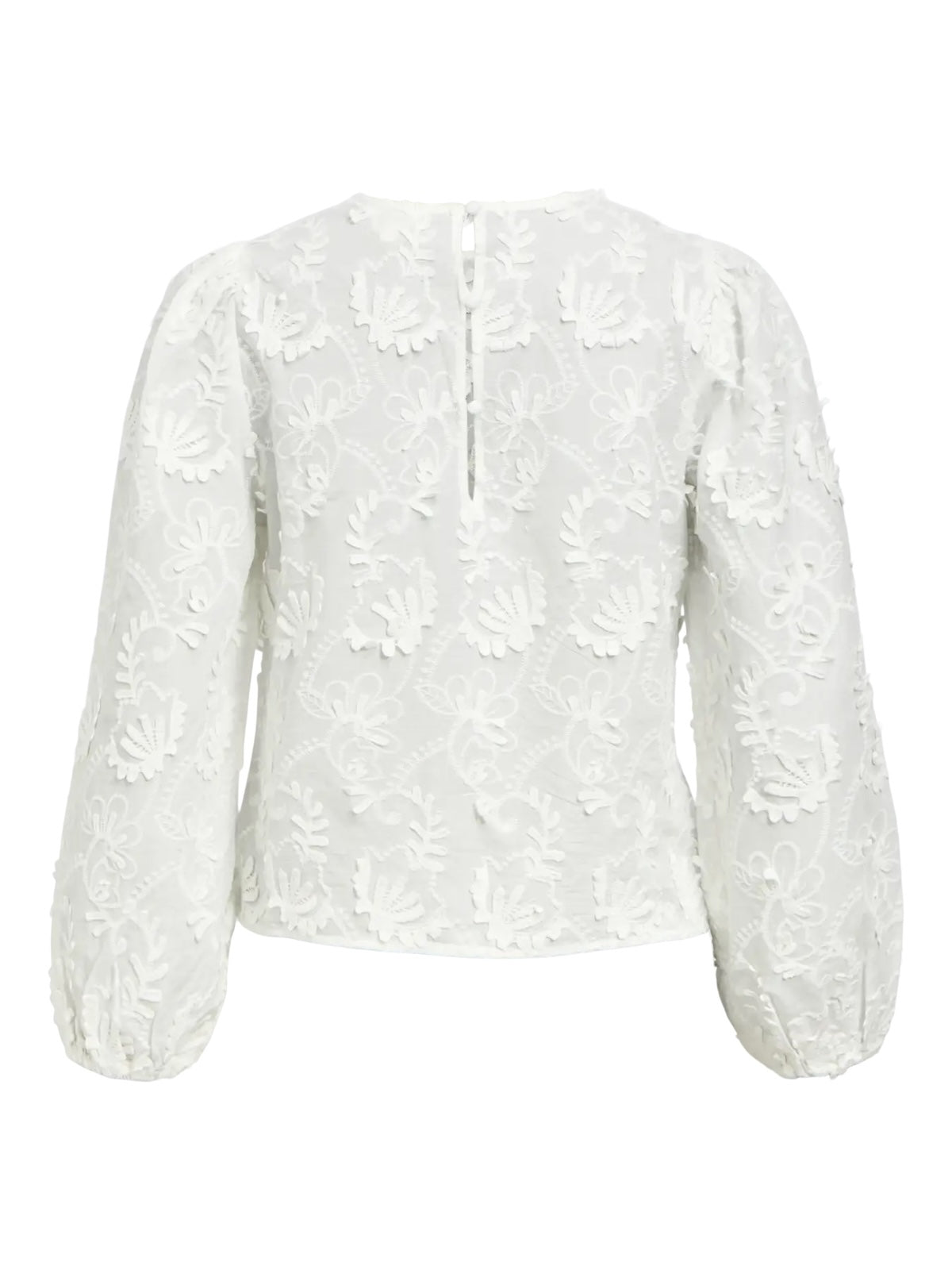 Heliotique Broderie Anglaise Blouse - White