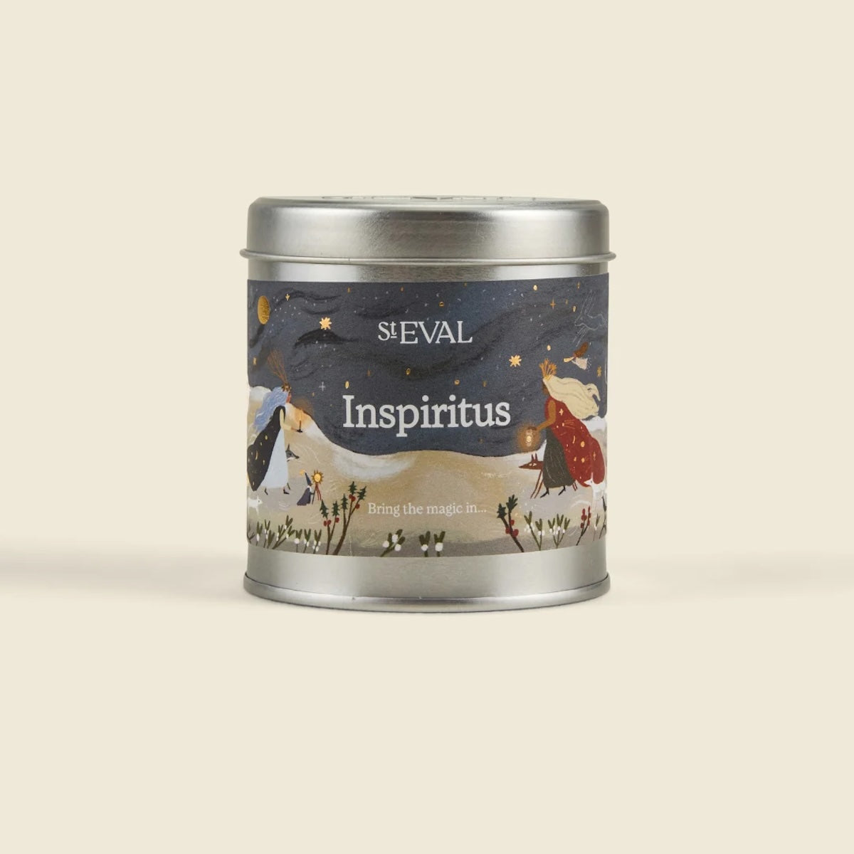 Inspiritus Christmas Tin Candle