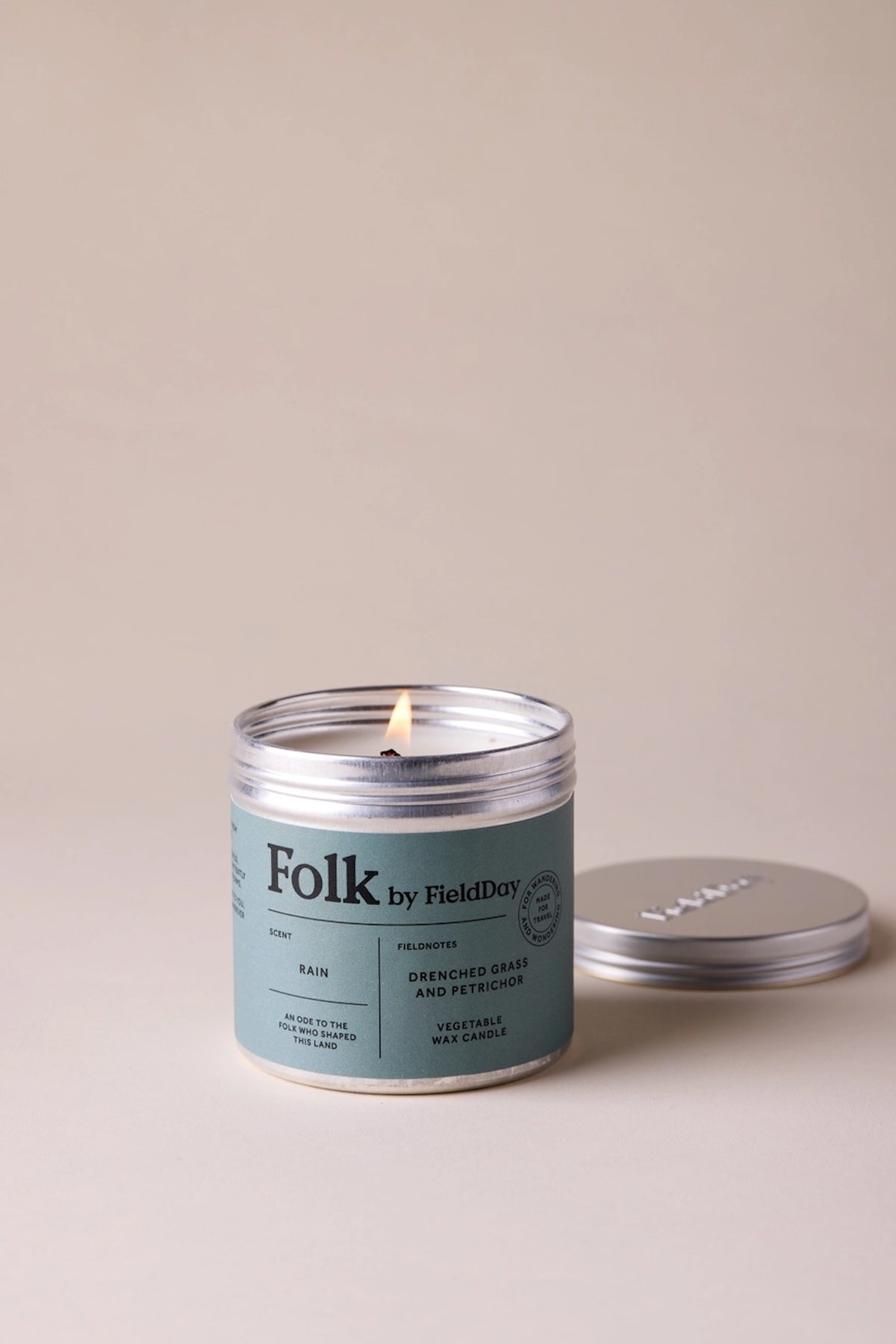 Heliotique Folk Tin Candle - Rain