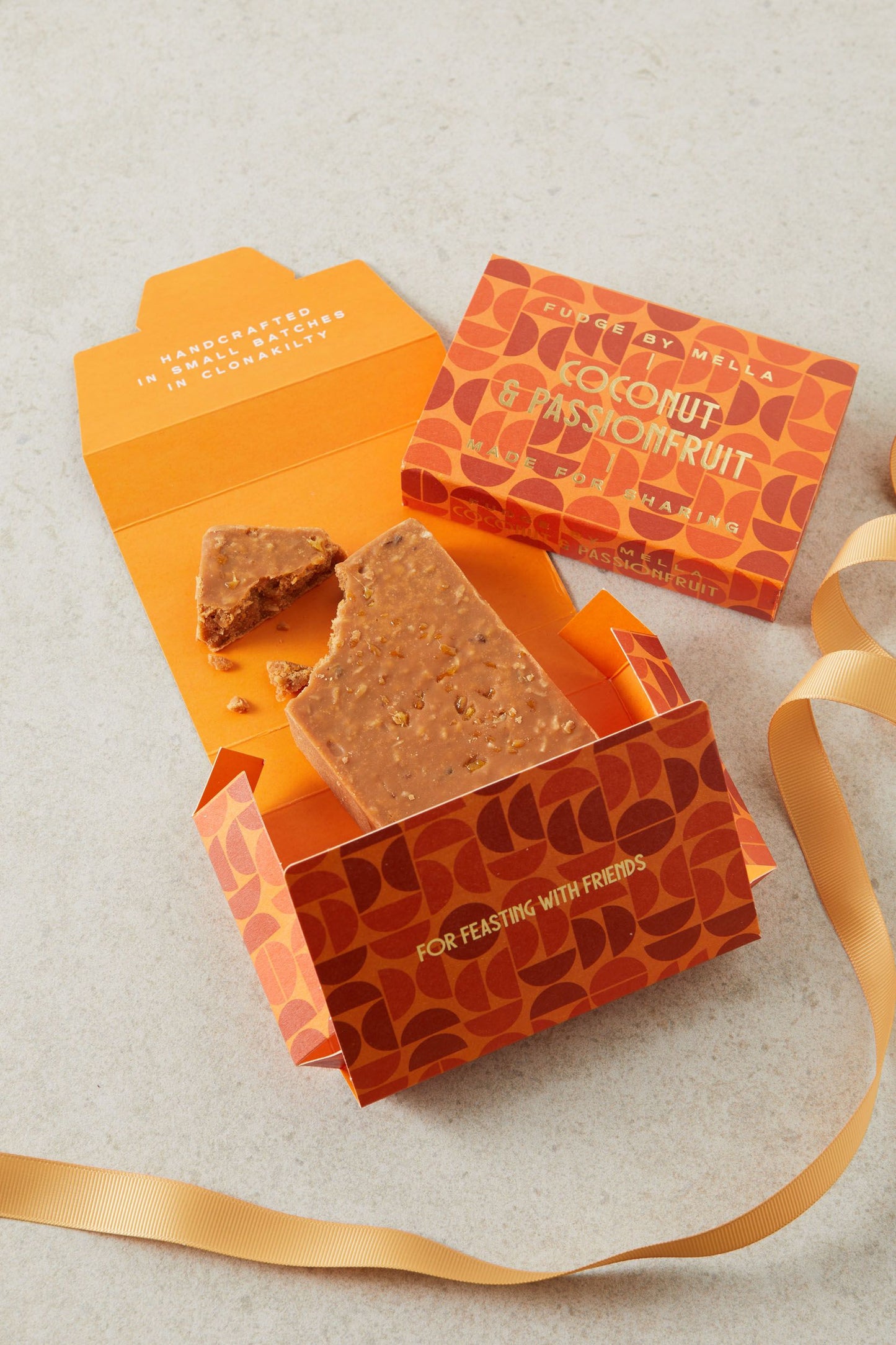 Heliotique | Fudge By Mella Coconut & Passionfruit Fudge