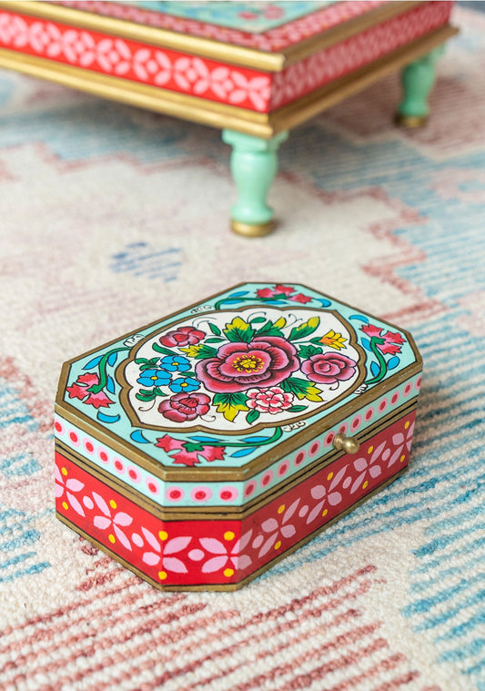 Rikisha Hand Painted Box