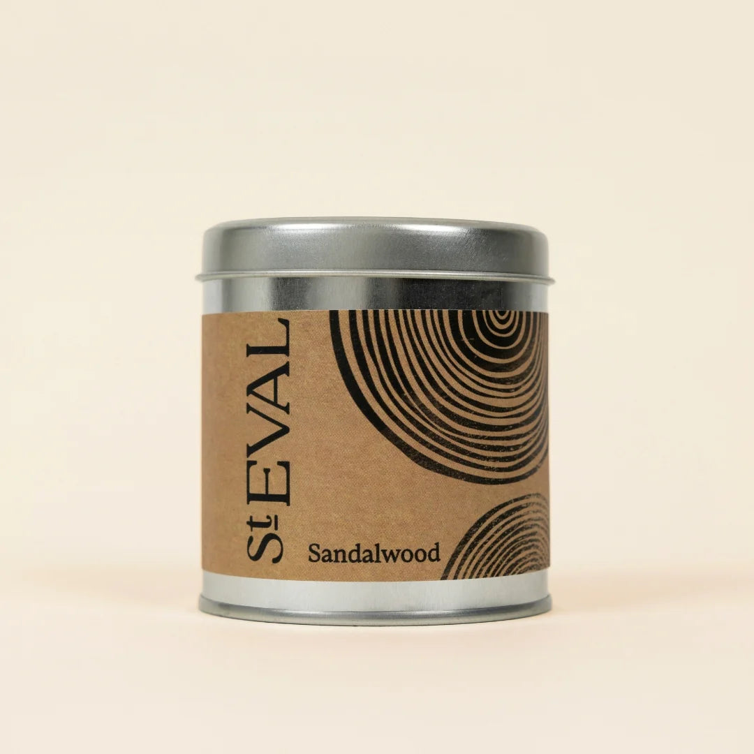Heliotique | St Eval Sandalwood Scented Tin Candle