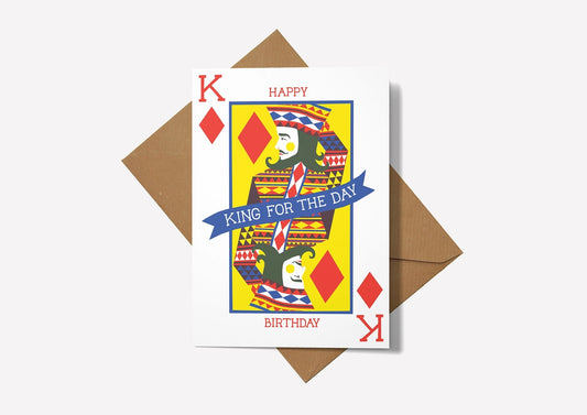 Heliotique | Printer Johnson King For The Day Birthday Card