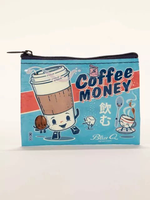 Heliotique | Blue Q Coffee Money Coin Purse