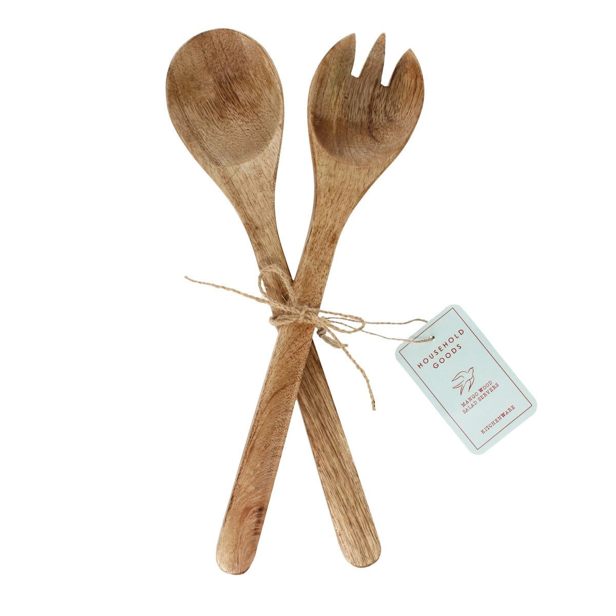 Heliotique | Rex London Mango Wood Salad Servers