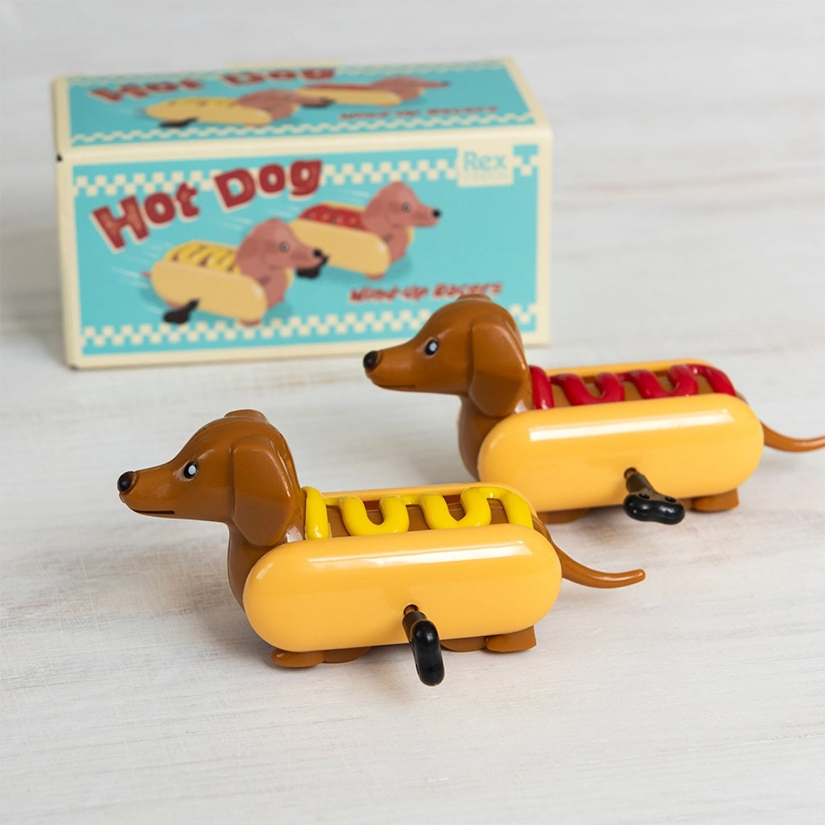 Wind-Up Racers (Set of 2) - Hot Dog