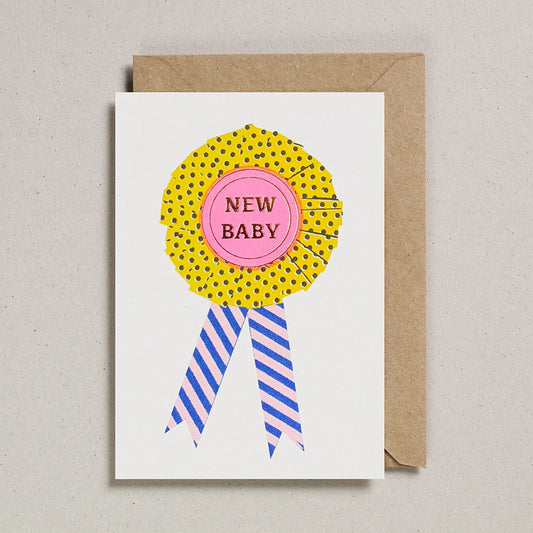 Heliotique | Petra Boase New Baby Rosette Card