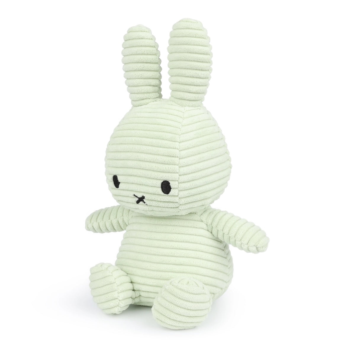 Heliotique Miffy Soft Toy - Mint Green Corduroy