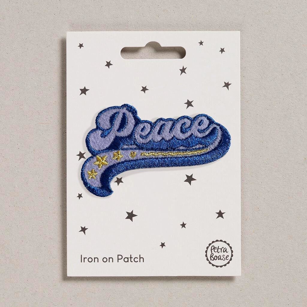 Heliotique | Petra Boase Iron On Patch - Peace