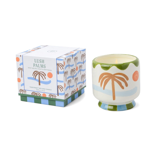 Heliotique A Dopo Palm Tree Candle - Lush Palms