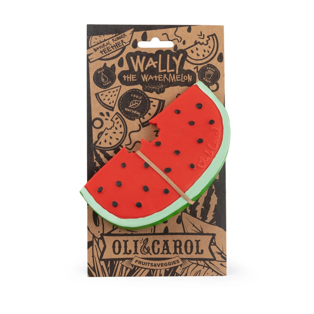 Heliotique Wally the Watermelon- Natural Baby Teether