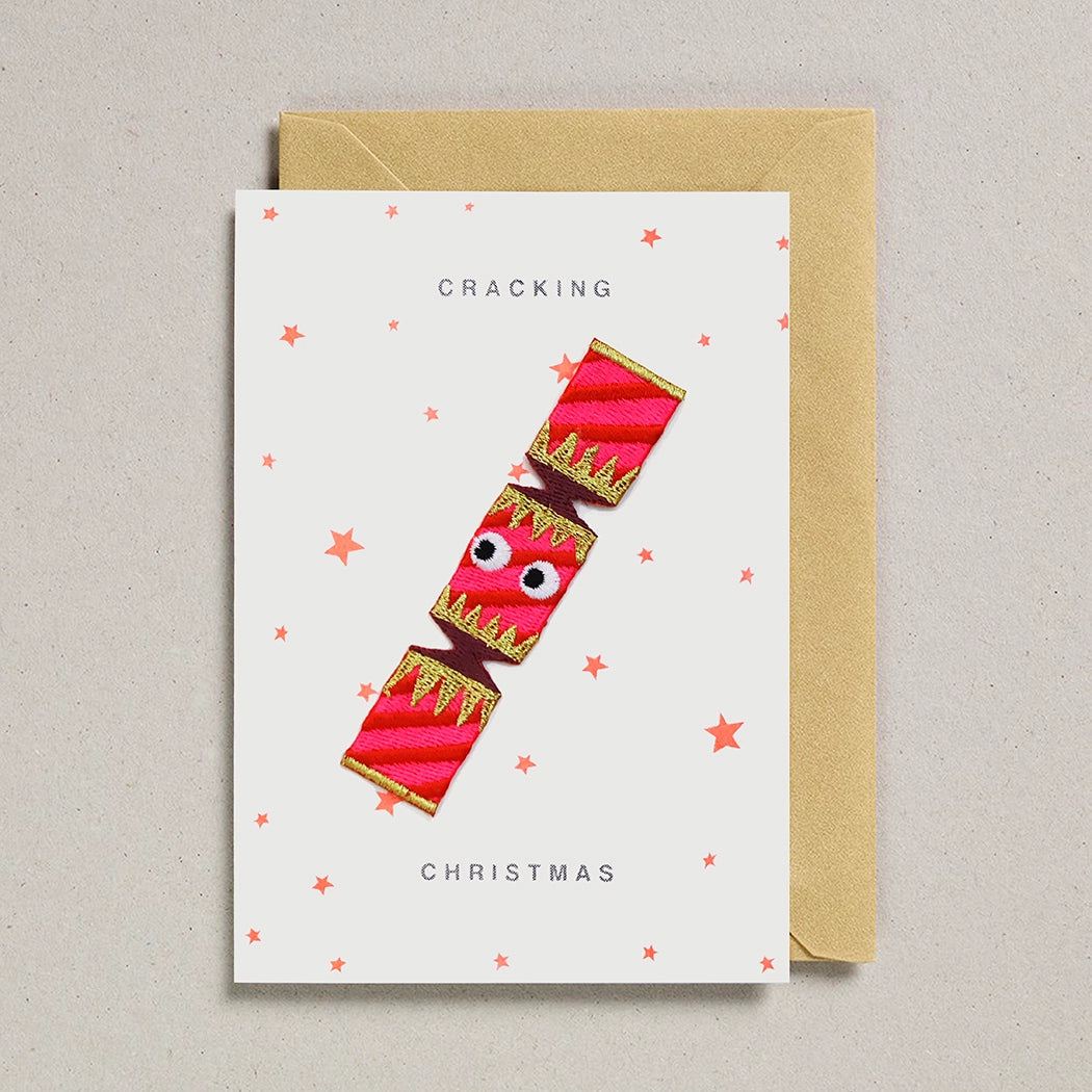 Heliotique | Petra Boase Iron On Patch Card - Christmas Cracker