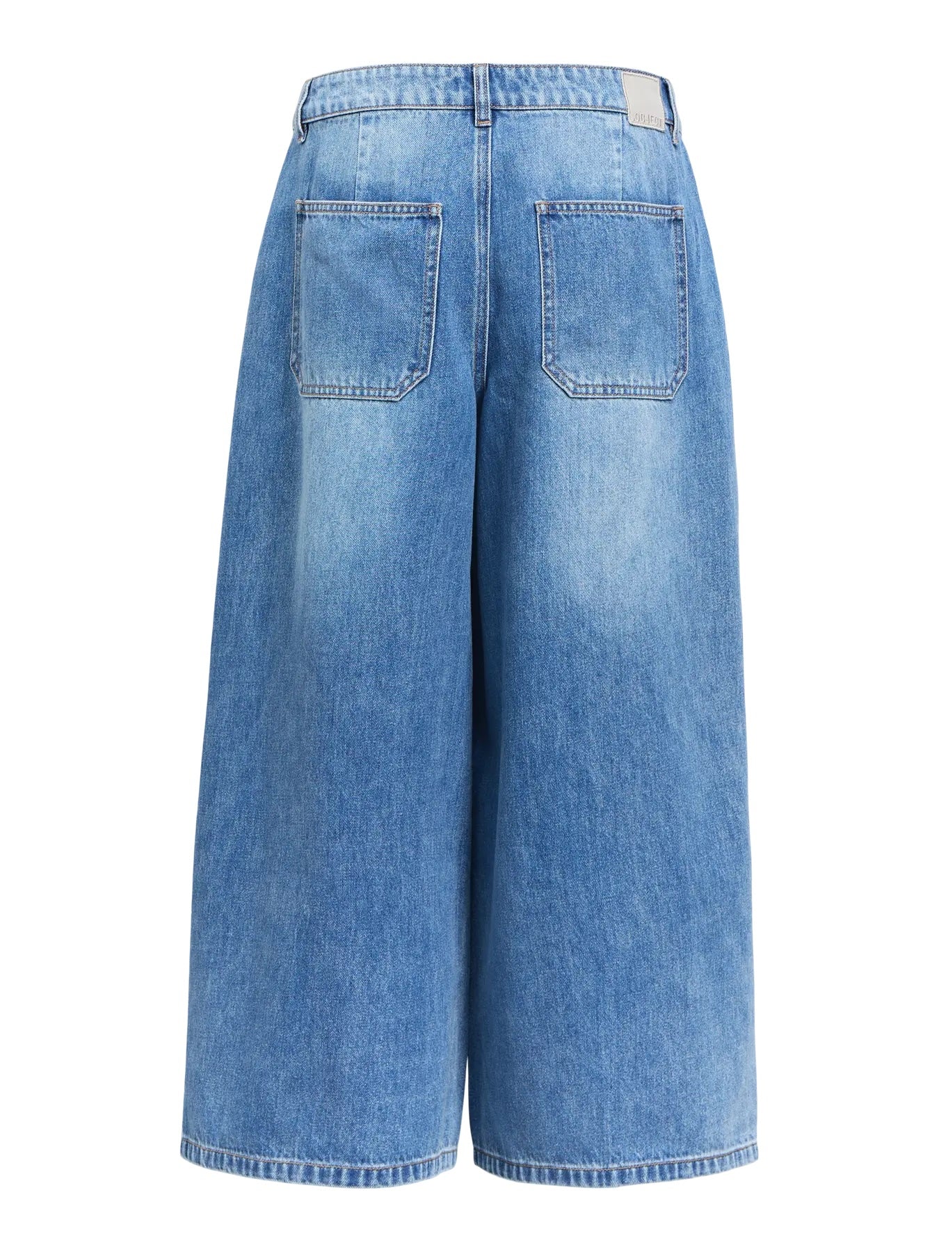 Heliotique Denim Pocket Culotte Jeans