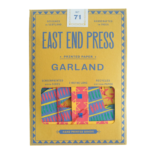 Heliotique | East End Press Screen Printed Garland - Happy Birthday