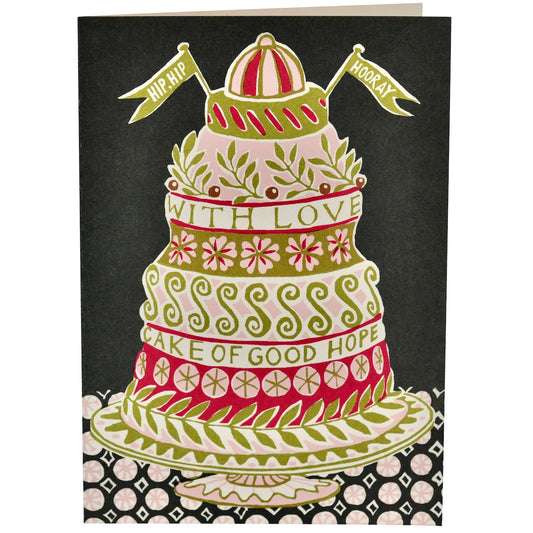 Heliotique Very Large 'Cake Of Good Hope' Card