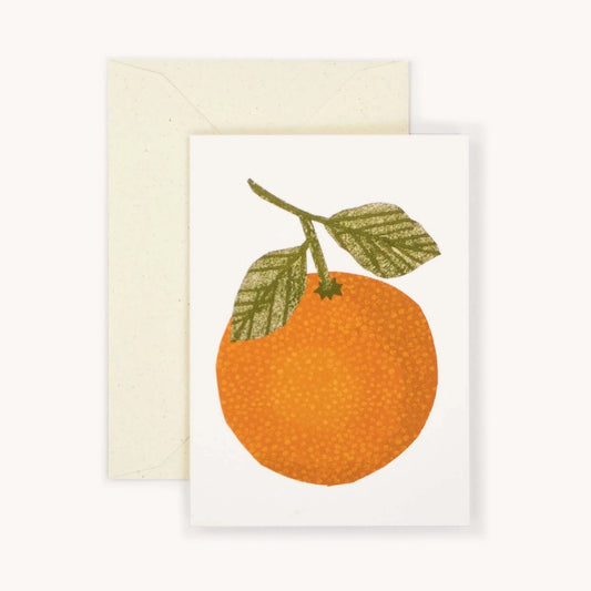 Heliotique Little Orange Card