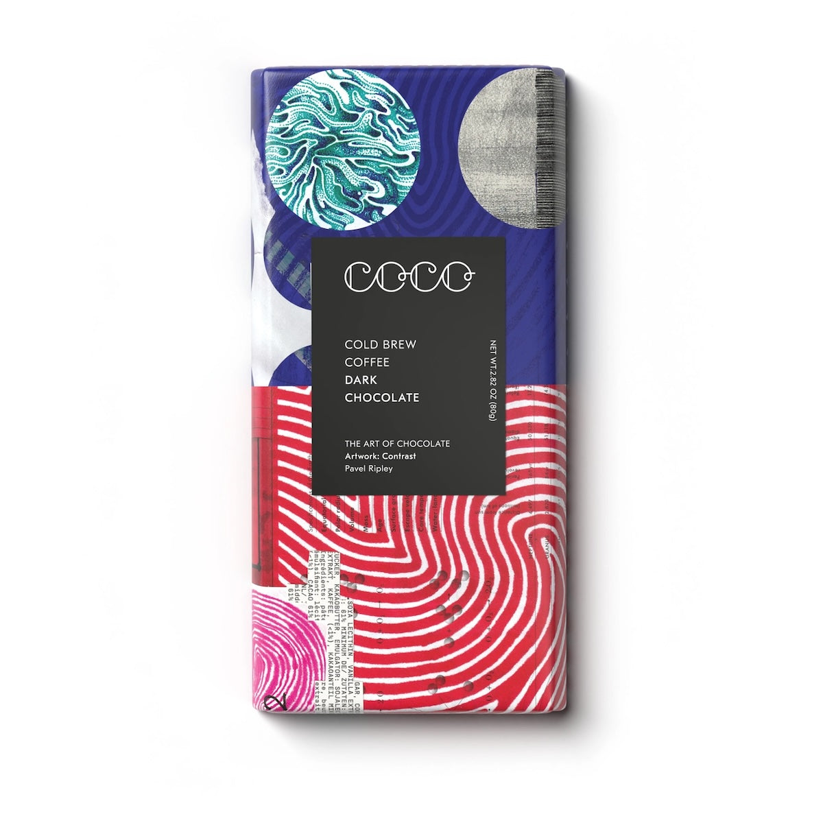 Coco Chocolatier Cold Brew Coffee Dark Chocolate