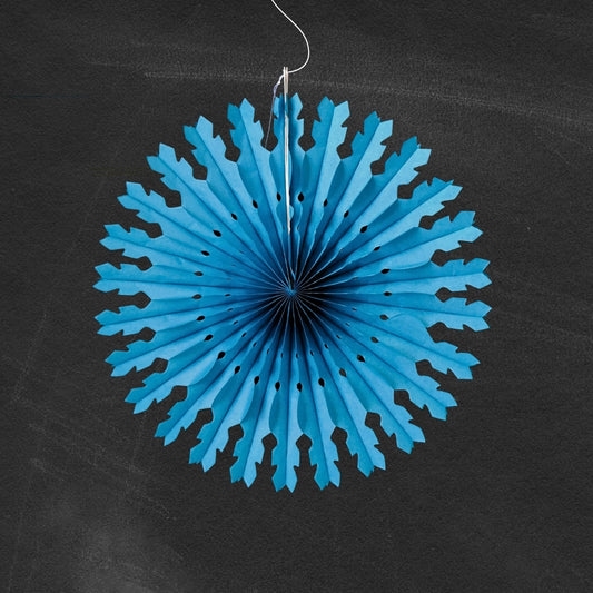 Heliotique | Petra Boase Paper Fan - Blue