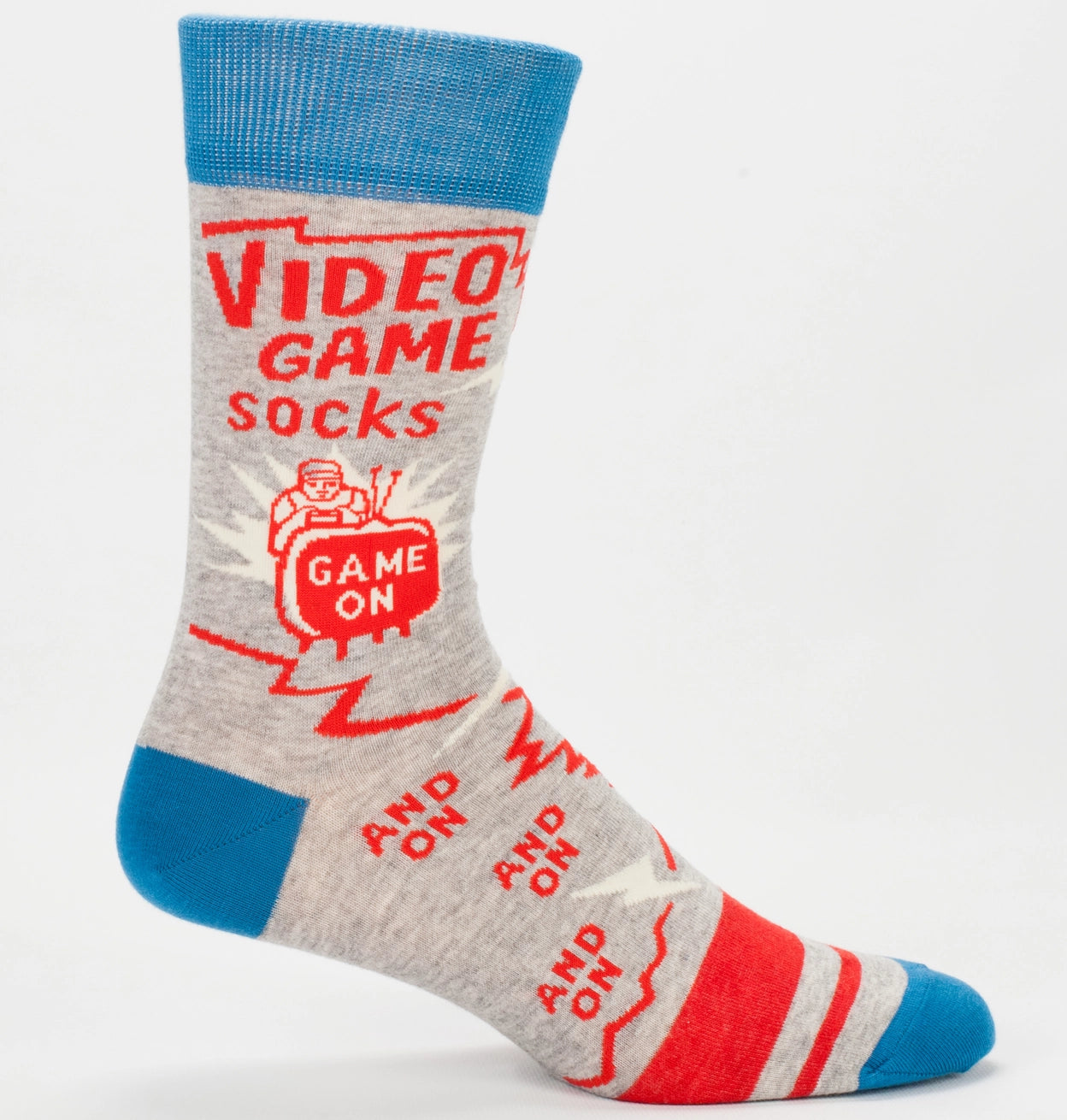 Heliotique | Blue Q Video Games Men's Socks