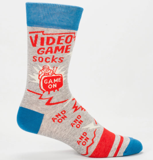 Heliotique | Blue Q Video Games Men's Socks