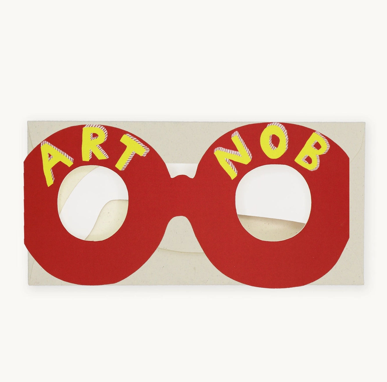 Heliotique Art Nob Glasses Card