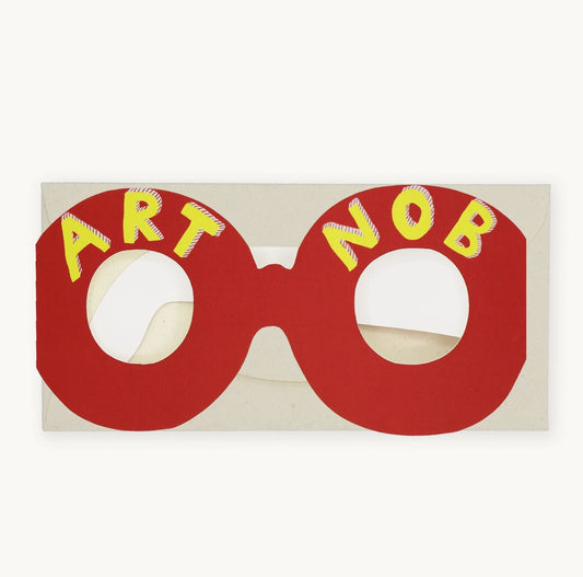 Heliotique Art Nob Glasses Card