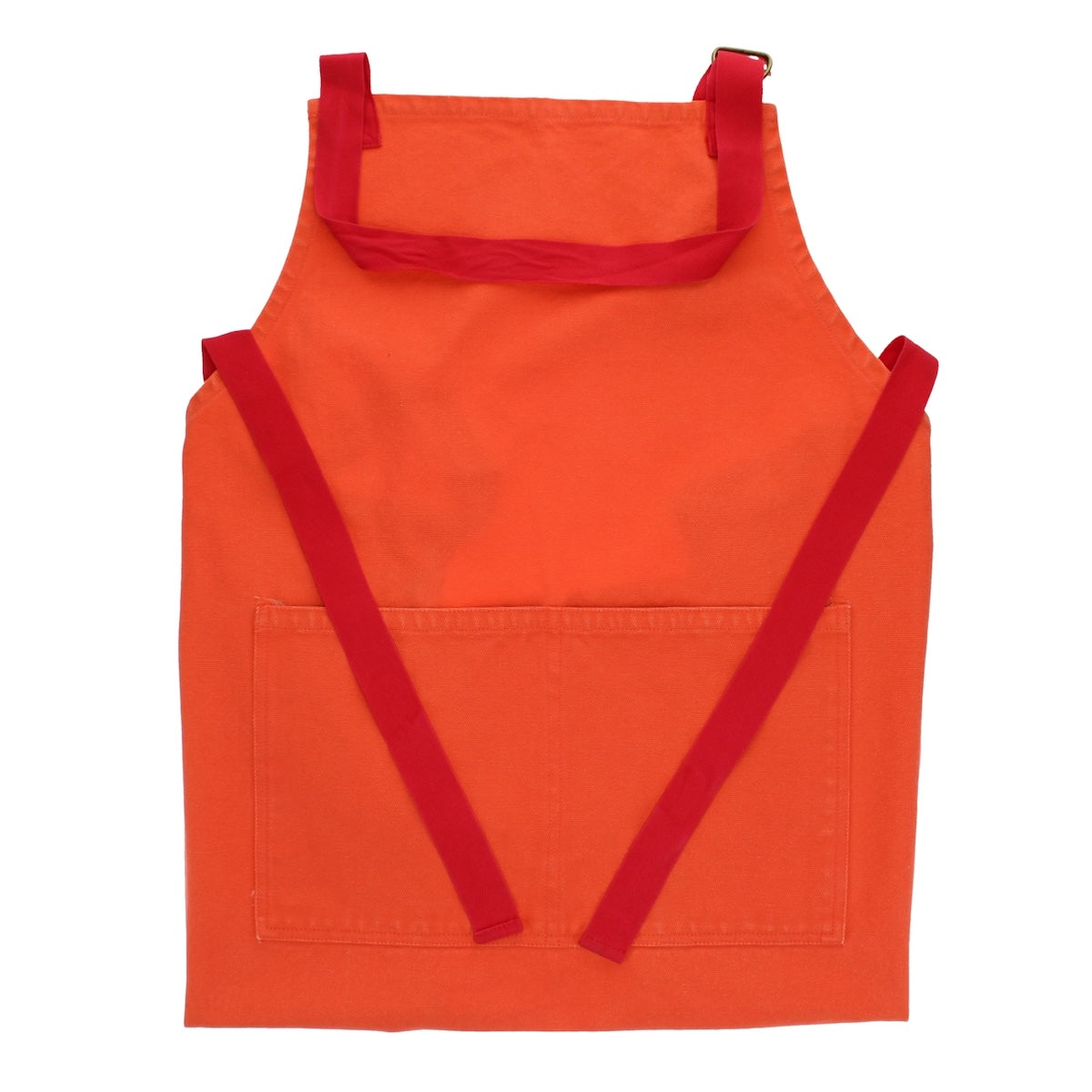 Two-Tone Utility Apron - Orange