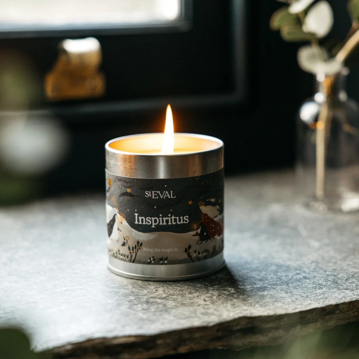 Inspiritus Christmas Tin Candle