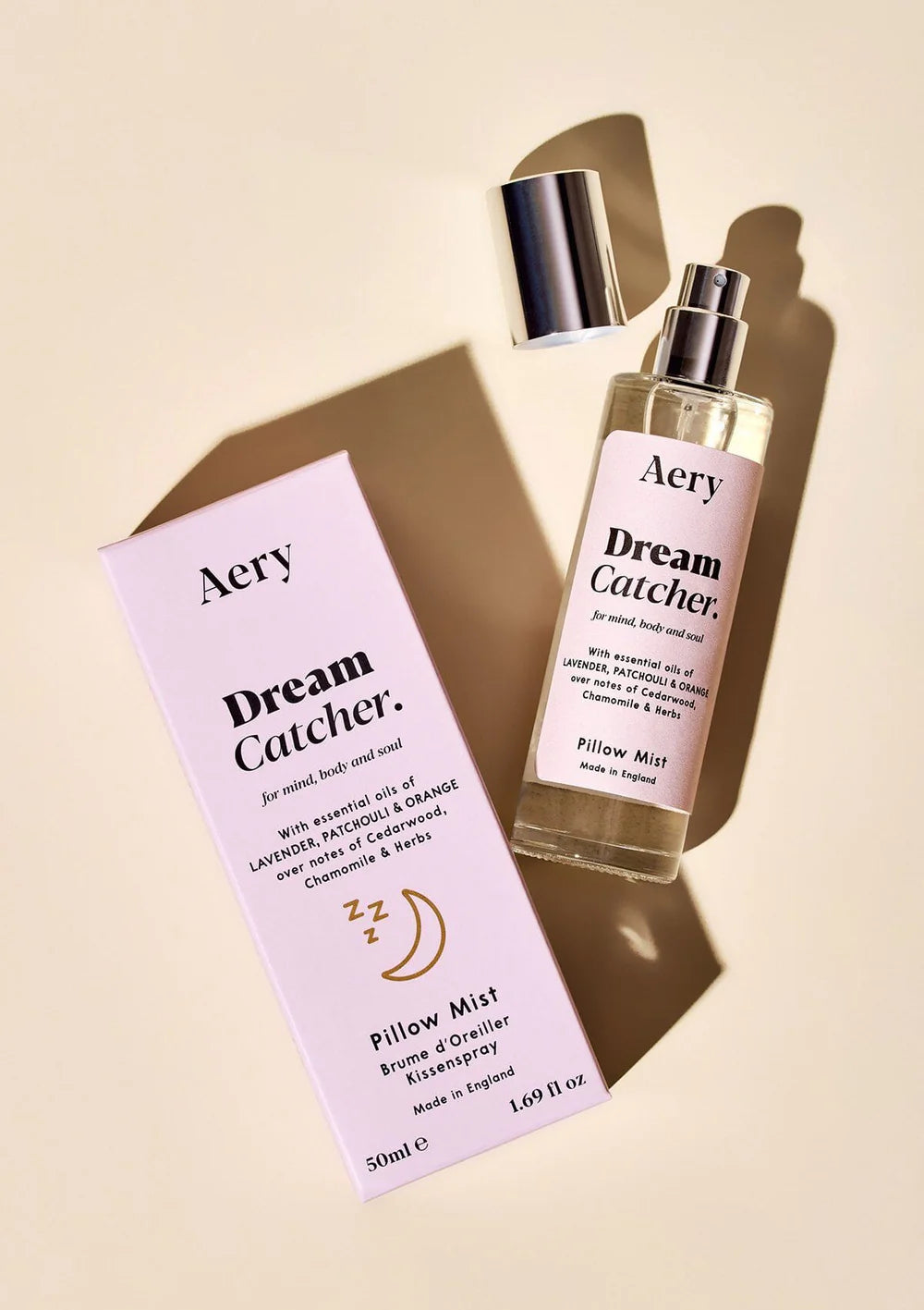 Aery | Dream Catcher Pillow Mist - Lavender, Patchouli & Orange