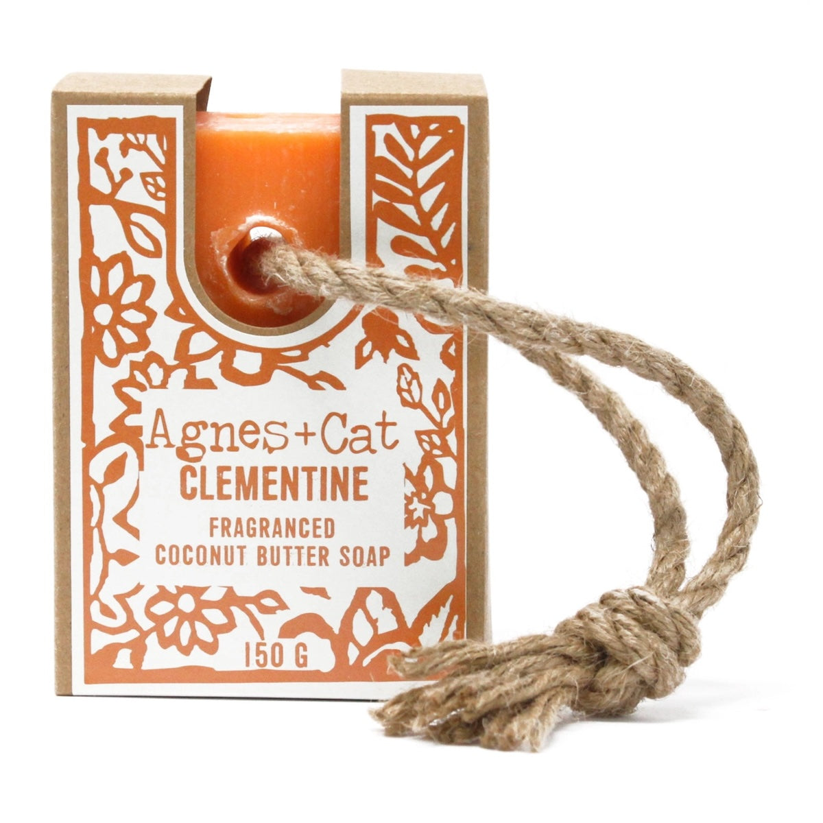 Heliotique Soap On A Rope - Clementine