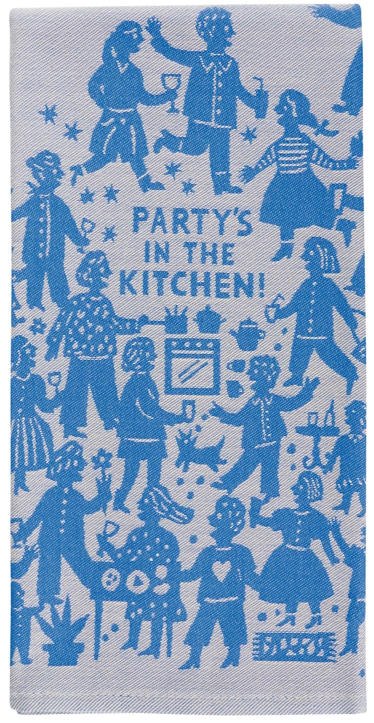 Heliotique | Blue Q Party's In The Kitchen Tea Towel