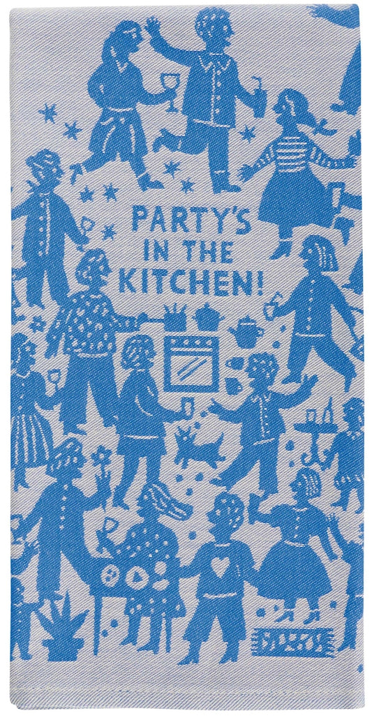 Heliotique | Blue Q Party's In The Kitchen Tea Towel