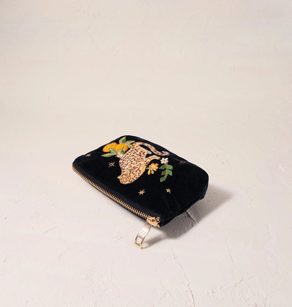 Heliotique | Elizabeth Scarlett Tropical Jaguar Coin Purse