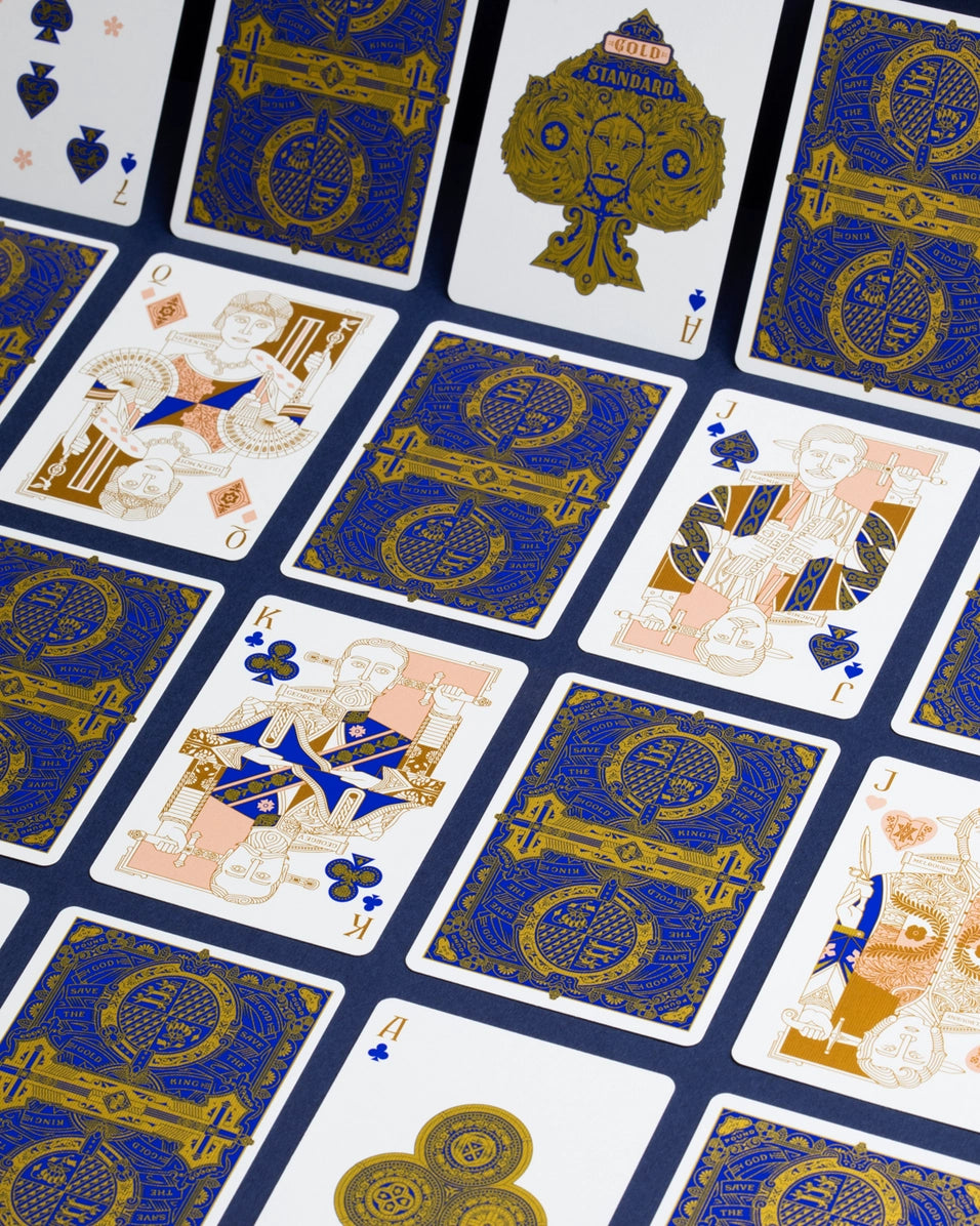 Heliotique | Art Of Play Standards Luxury Playing Cards - Blue Edition